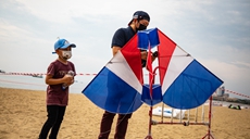 芭堤雅举办海滩风筝节