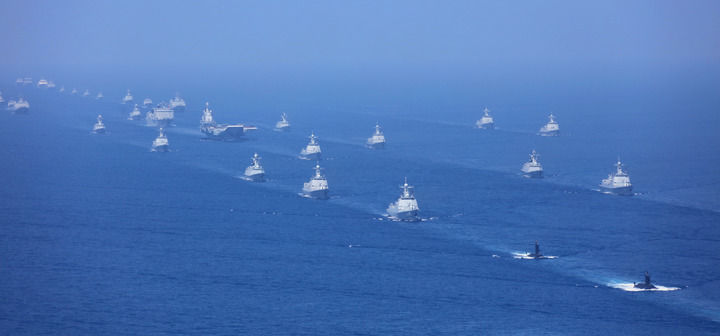 向著全面建成世界一流海軍闊步前行——寫在人民海軍成立75週年之際