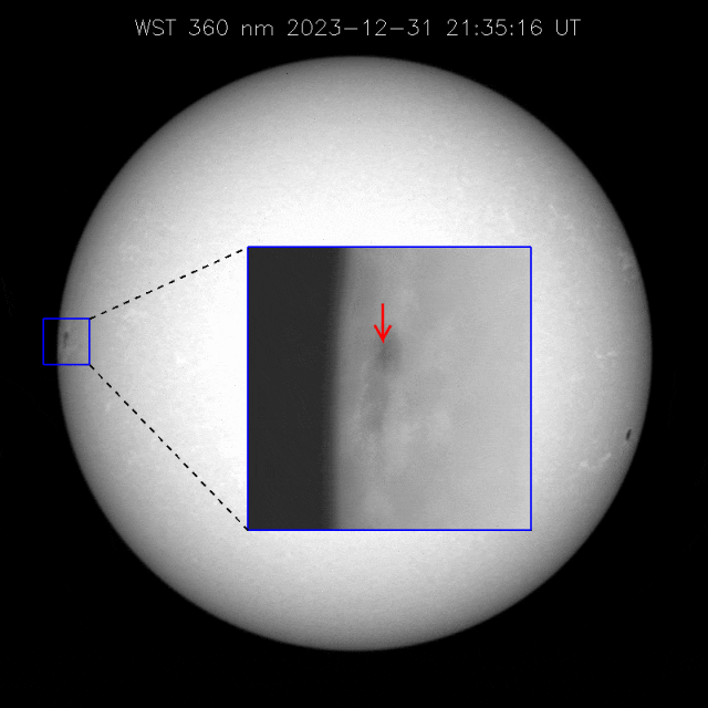 “夸父一號”成功記錄第25太陽活動周迄今最大耀斑