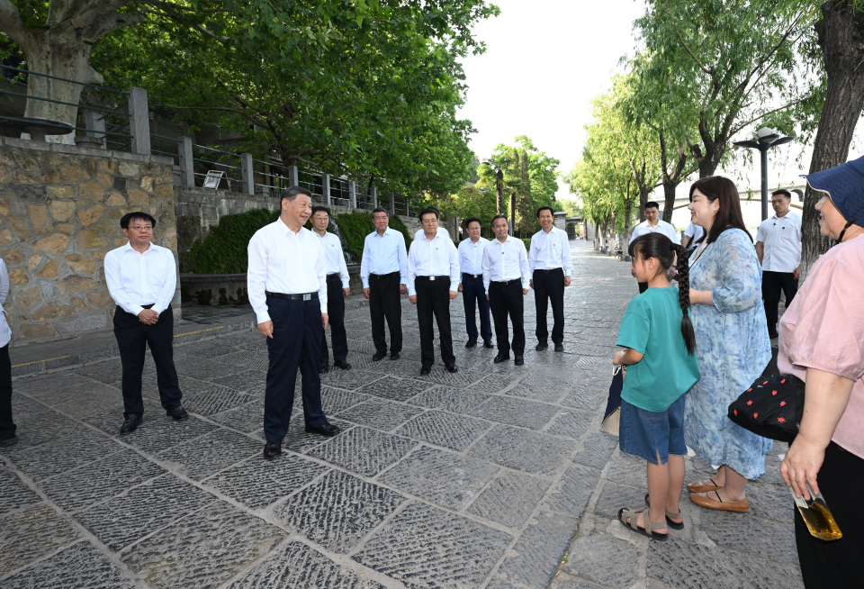 習近平在河南考察時強調 堅定信心推動高品質發展高效能治理 奮力譜寫中原大地推進中國式現代化新篇章