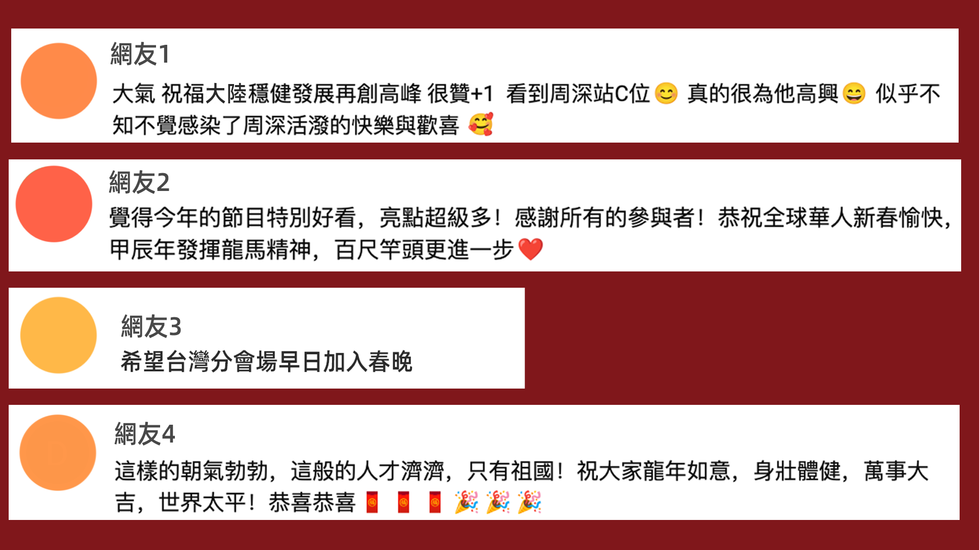 日月譚天｜龍年春晚，島內民眾盛讚：文化盛宴！