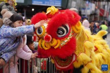 紐約舉行巡遊活動慶祝農曆新年