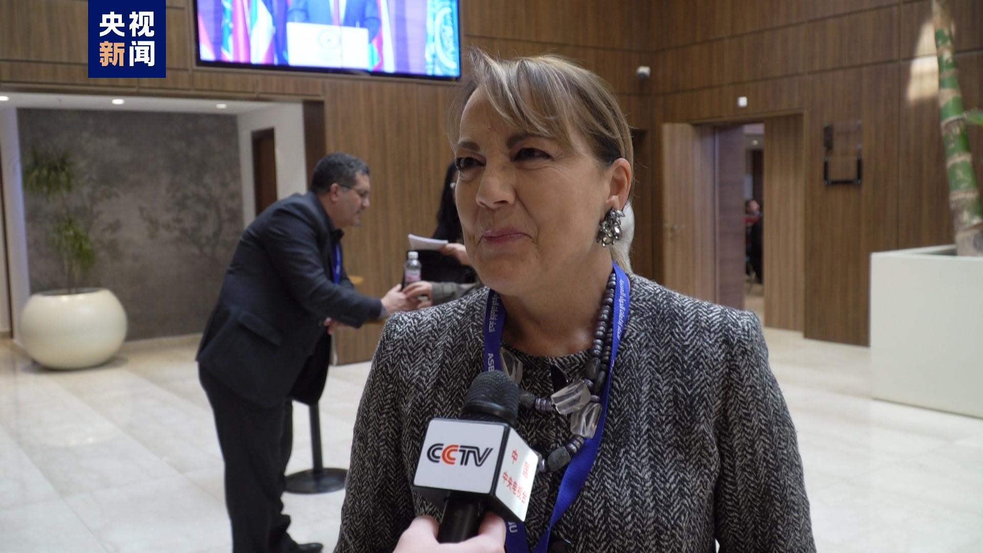 總臺春晚海外主視覺海報及動態海報亮相第三屆阿拉伯國家媒體大會