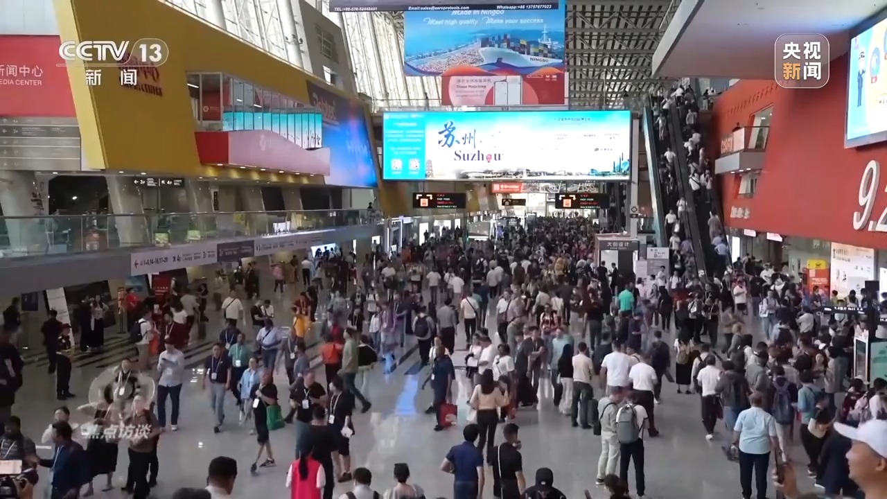 “圈粉”全球客商 廣交會向世界“種草”中國“智”造