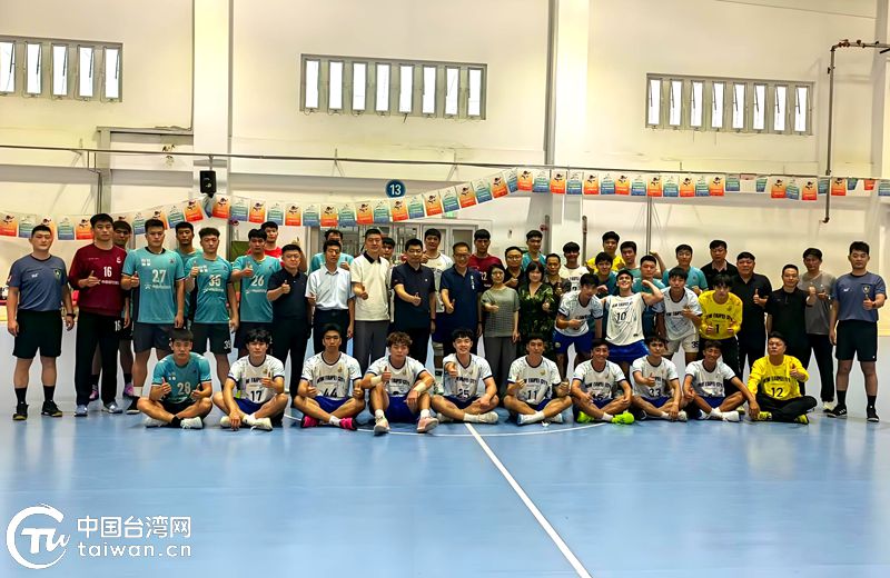 在比賽中相互學習 在交流中增進友誼 山西省手球隊與台灣新北市手球隊開展交流訓練比賽