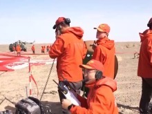 神二十一乘組返回在即 空地協同搜救訓練保障航天員安全回家