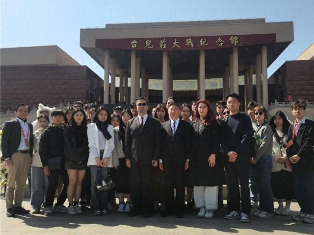 馬英九基金會率團訪台兒莊大戰紀念館，蕭旭岑：台灣青年既震撼又感動_fororder_IMG_2930