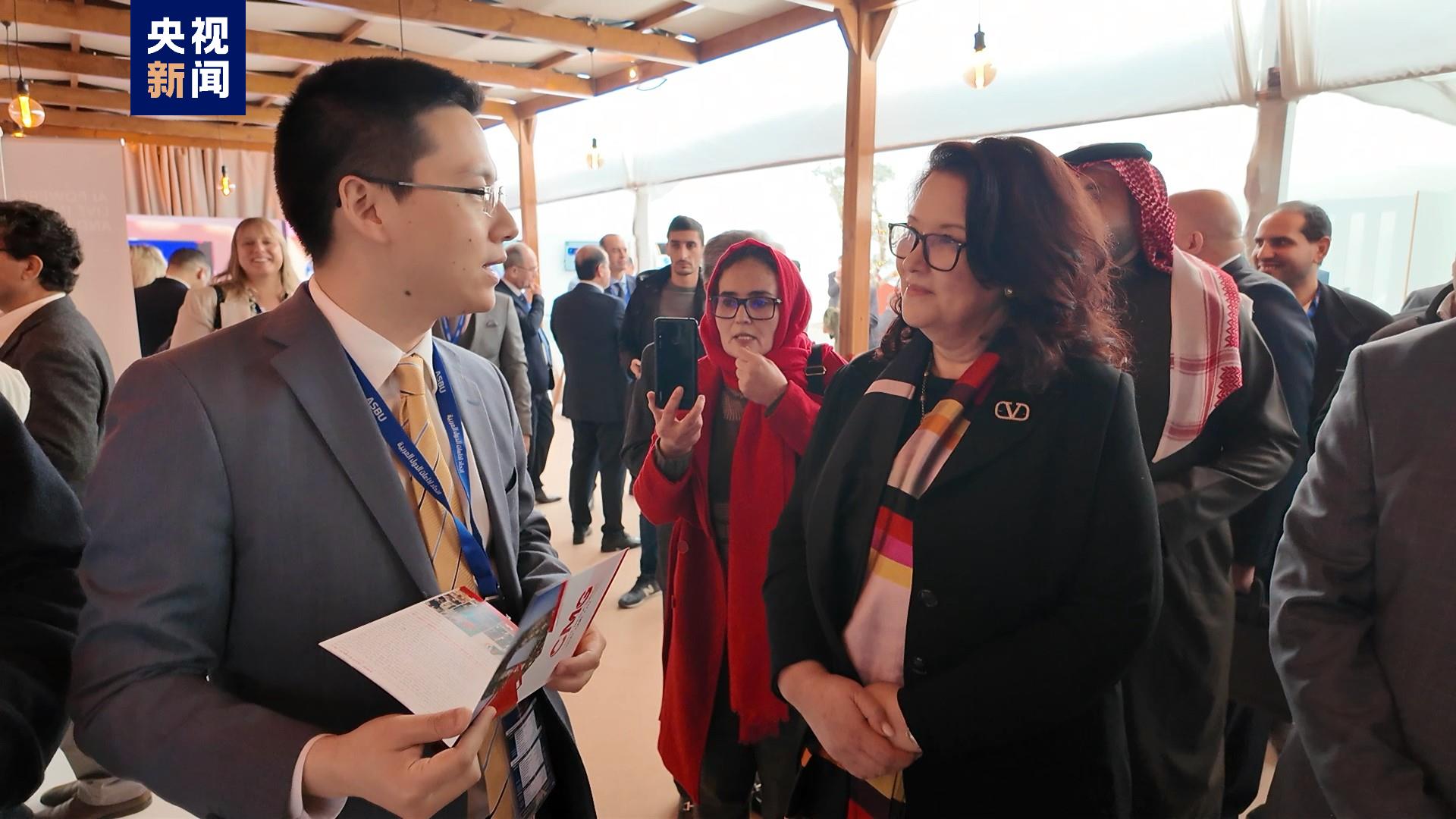 總臺春晚海外主視覺海報及動態海報亮相第三屆阿拉伯國家媒體大會