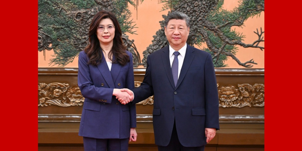 習近平總書記會見中國國民黨主席鄭麗文_fororder_42c92a1e56d44229b353b6c6ca8937c8