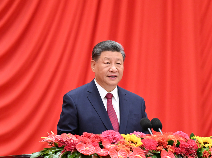 慶祝中華人民共和國成立75週年招待會在京隆重舉行 習近平發表重要講話