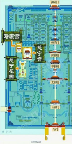 故宮將開放神秘後宮區 慈寧宮4噸大佛露笑顏 故宮將開放神秘後宮區 慈寧宮4噸大佛露笑顏