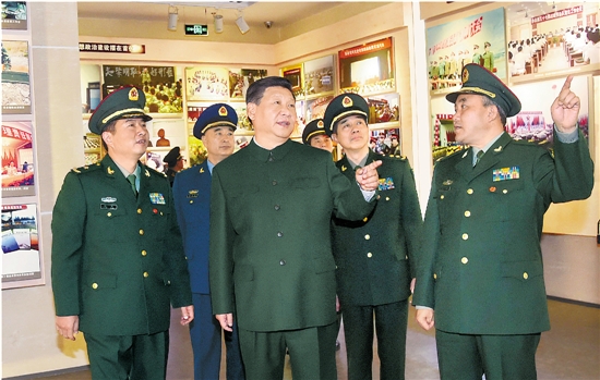 習近平:深入推進政治建軍改革強軍依法治軍 習近平:深入推進政治建軍改革強軍依法治軍