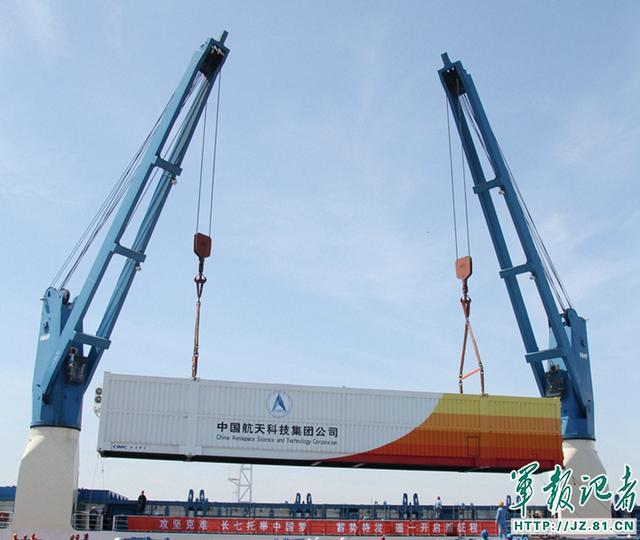 長征七號運往海南發射場 空間實驗室將“首飛” 長征七號運往海南發射場 空間實驗室將“首飛”