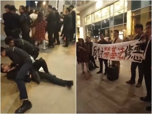 蔡當局強推“一例一休修法”引不滿 勞團:跟你沒完
