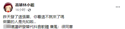 “下架抖音？我們先下架民進黨”