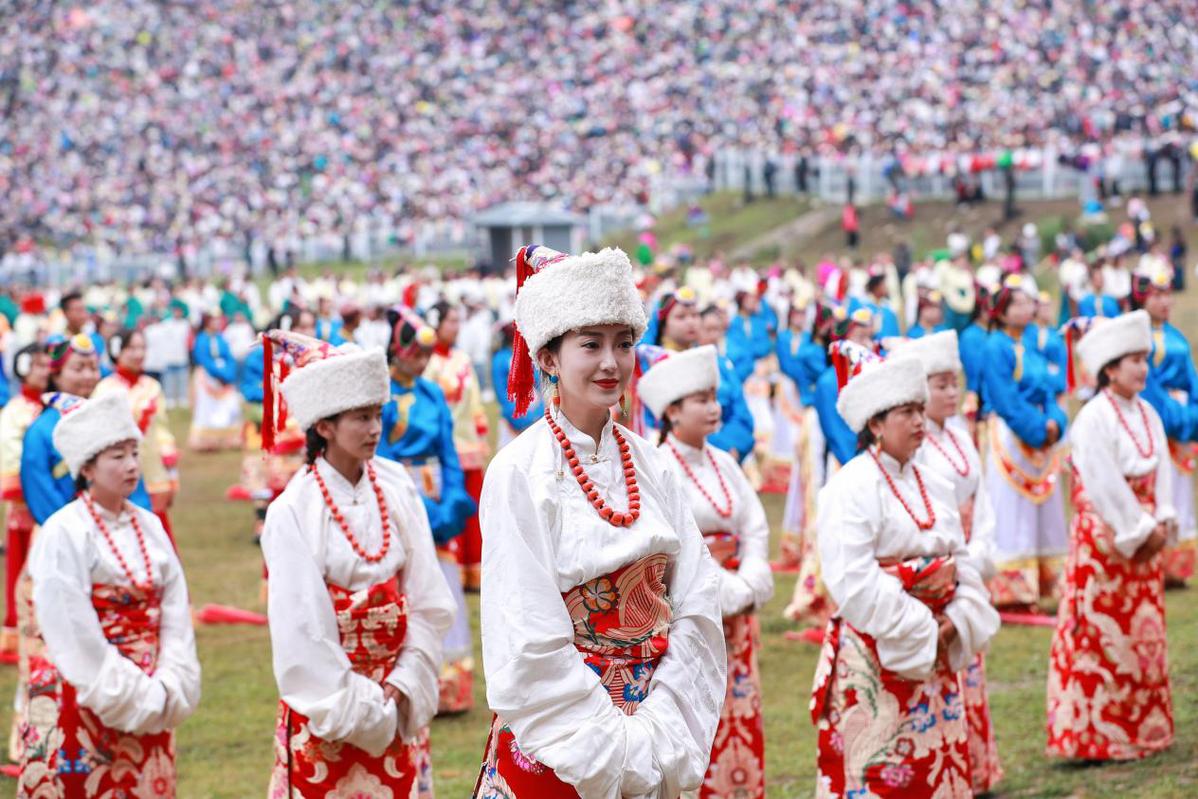 甘肅甘南藏族自治州慶祝建州70週年