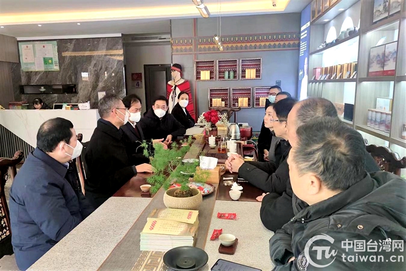 住濟臺商參加新春圓桌懇談會 暢談新願景共話新發展