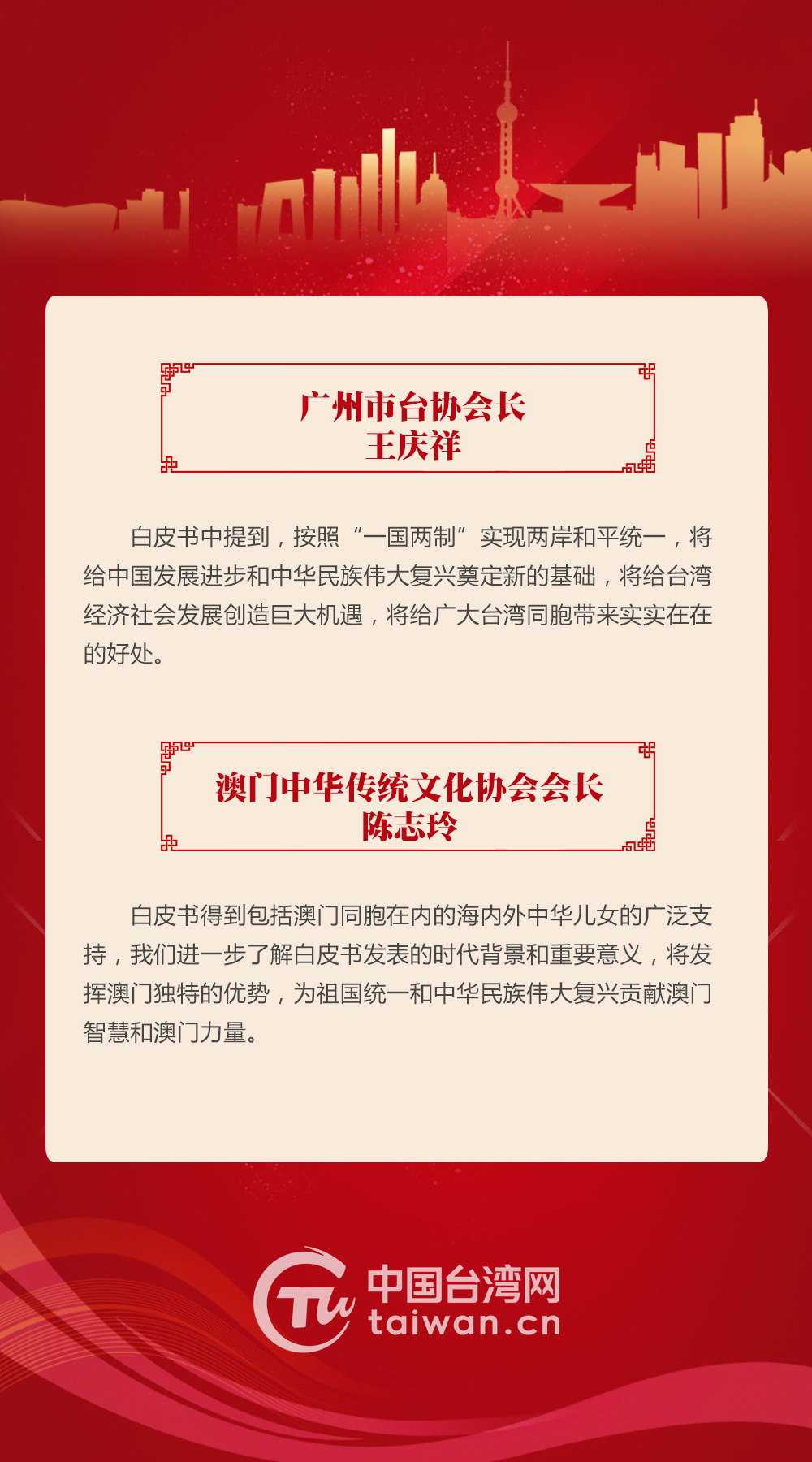臺胞熱議《台灣問題與新時代中國統一事業》白皮書