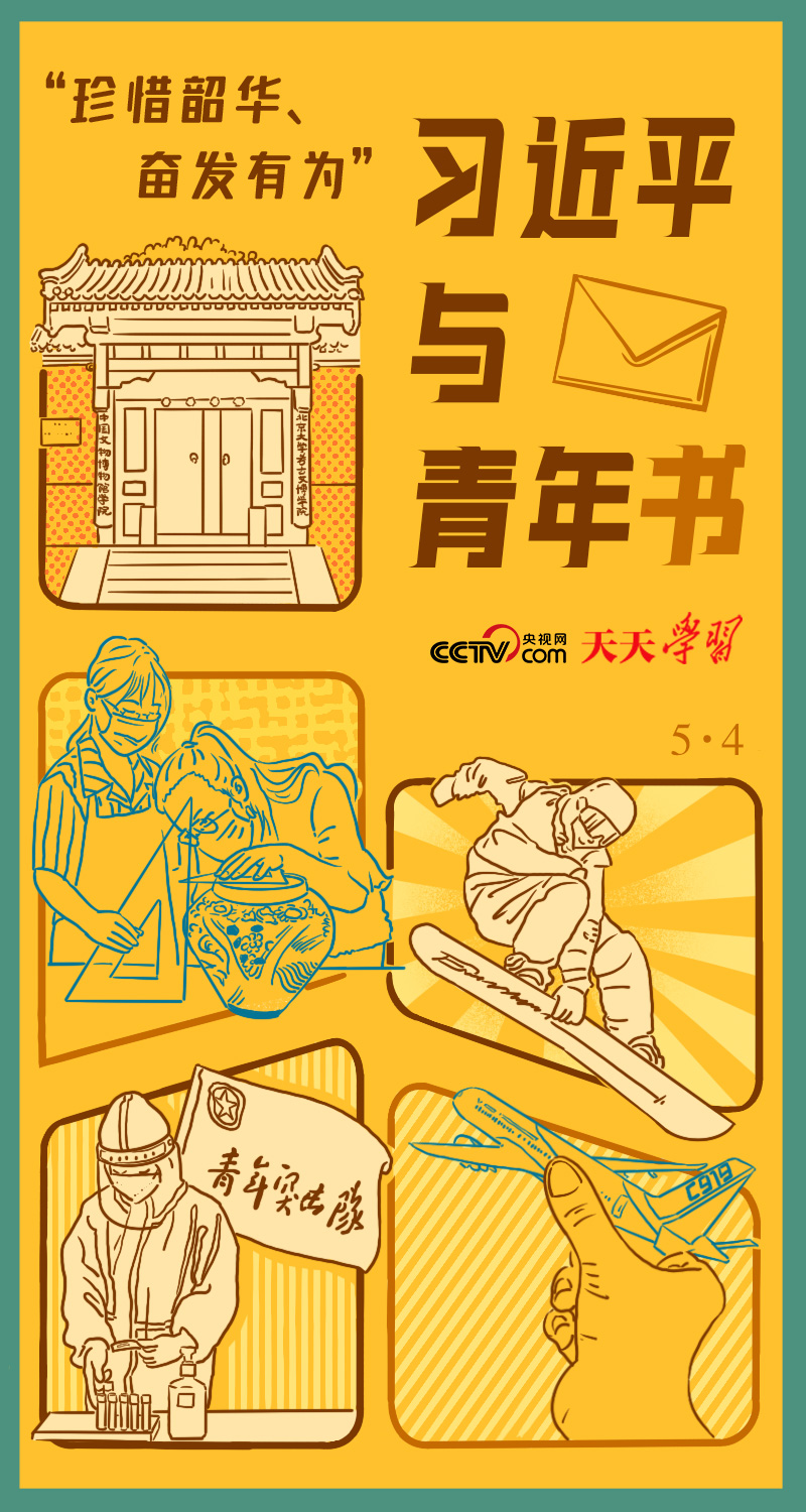 習近平與青年書｜“珍惜韶華、奮發有為”