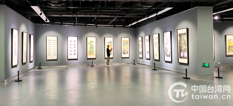 2022海峽兩岸（聊城）書畫名家共繪母親河書畫精品展在聊開幕