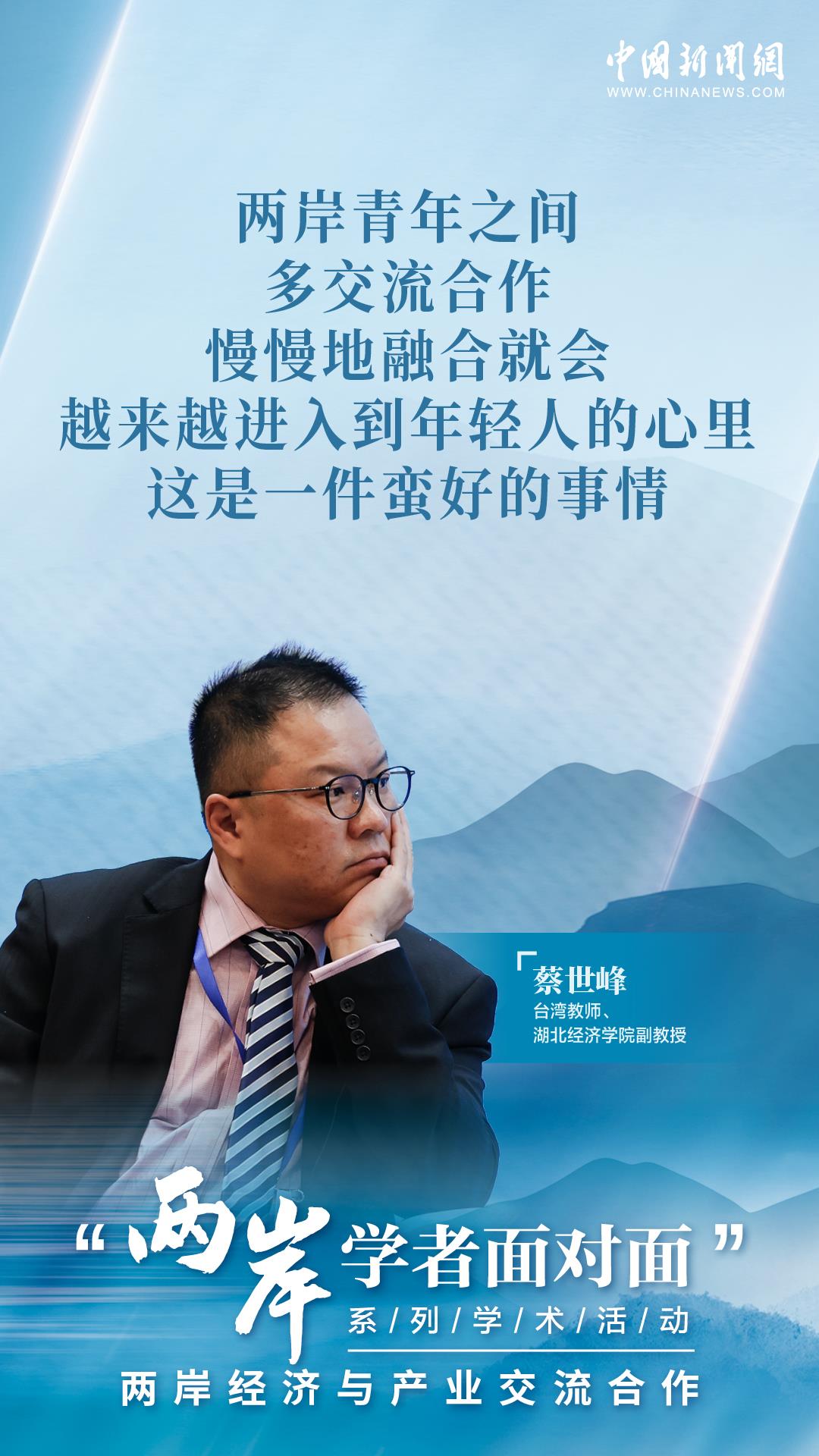 兩岸學者對談經濟産業合作：擴大深化交流是共同願望