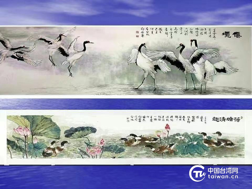 筆墨寒香中華情 書畫凝聚兩岸緣——台灣書畫家邱敏華的翰墨情懷