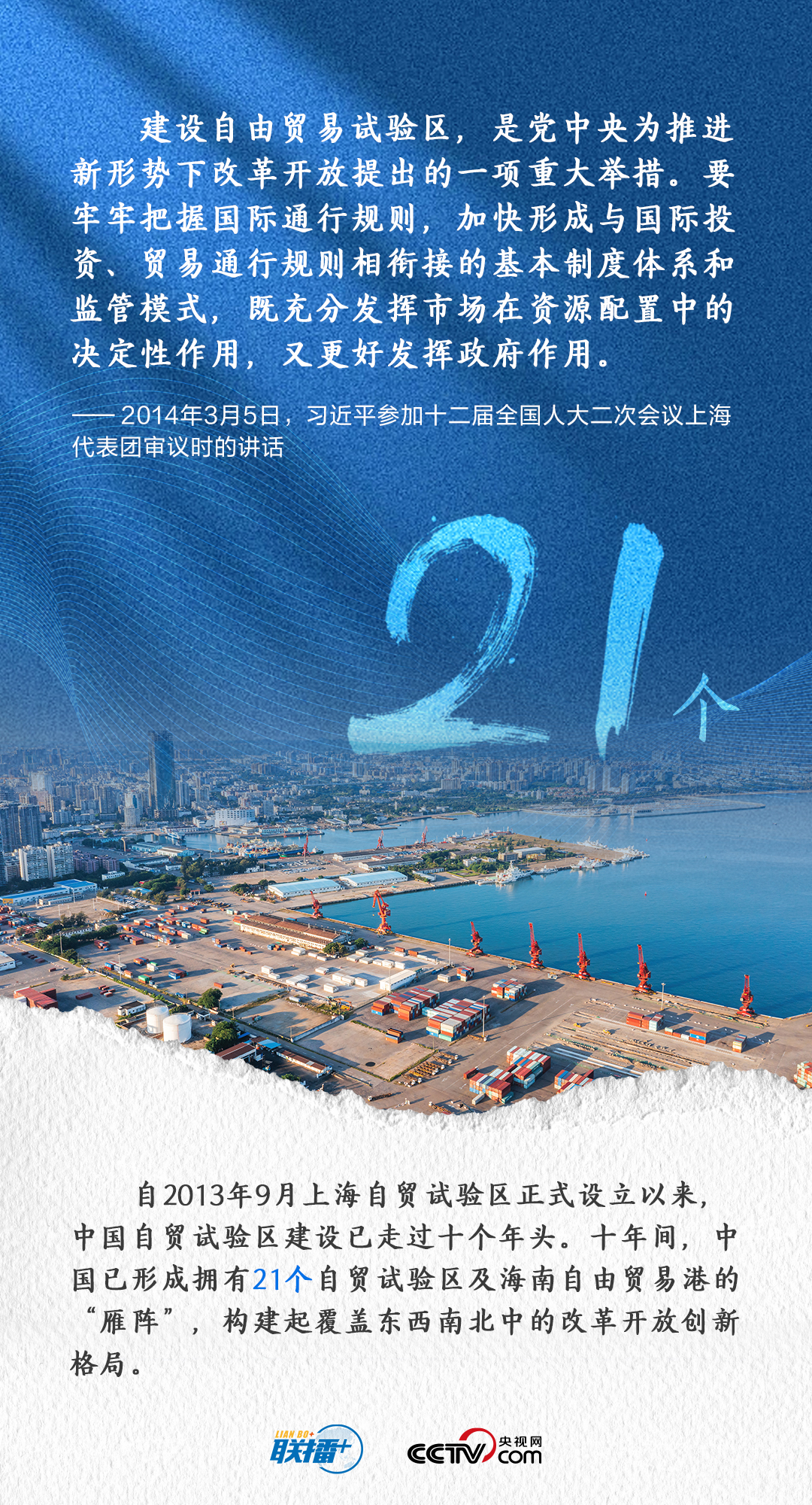 自貿區十週年，這份成績單分外亮眼！