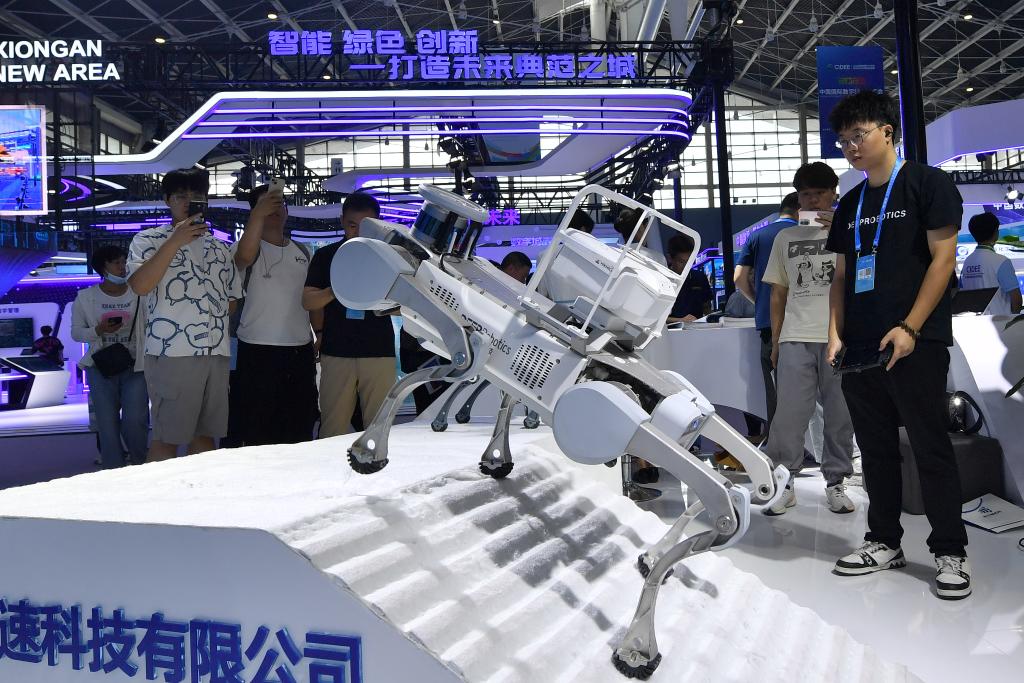 “打卡”數字經濟博覽會：新技術、新産品、新應用為生活添彩