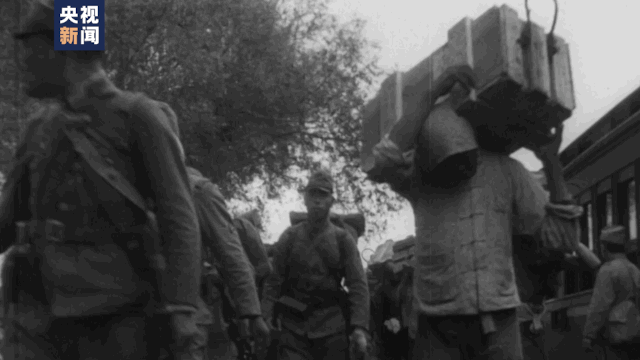 日本侵華獨家影像披露②丨清河車站運兵視頻 揭露日軍侵略野心