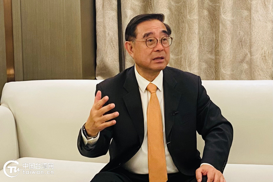 【專訪】新黨主席吳成典：台灣同胞對兩岸和平統一有更多應盡之責