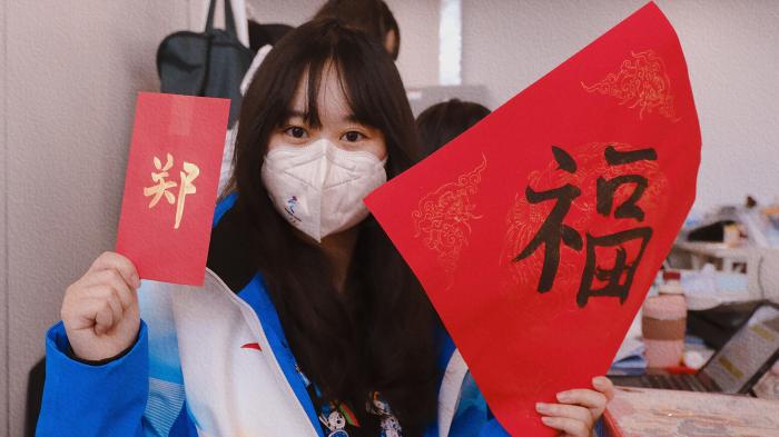 冬奧賽場中的港臺志願者：把新春祝福傳遞給海外