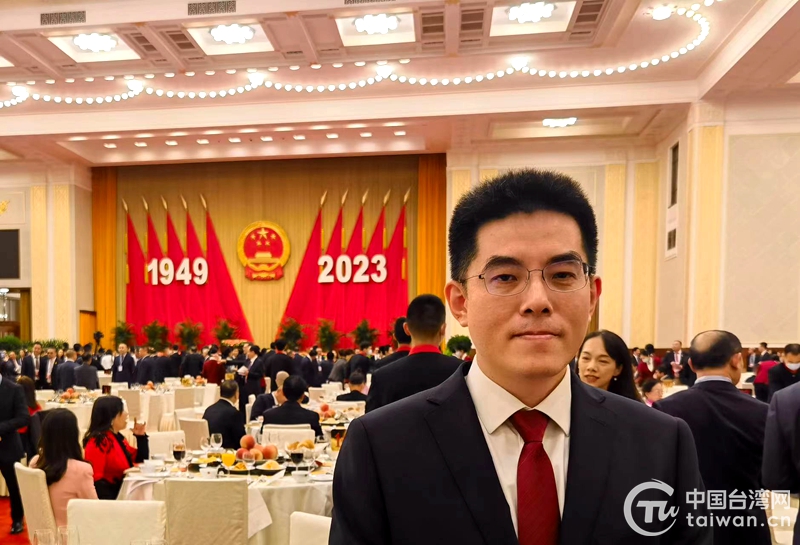 連續三年受邀出席國慶招待會 臺青許志宏：砥礪自己不負榮光