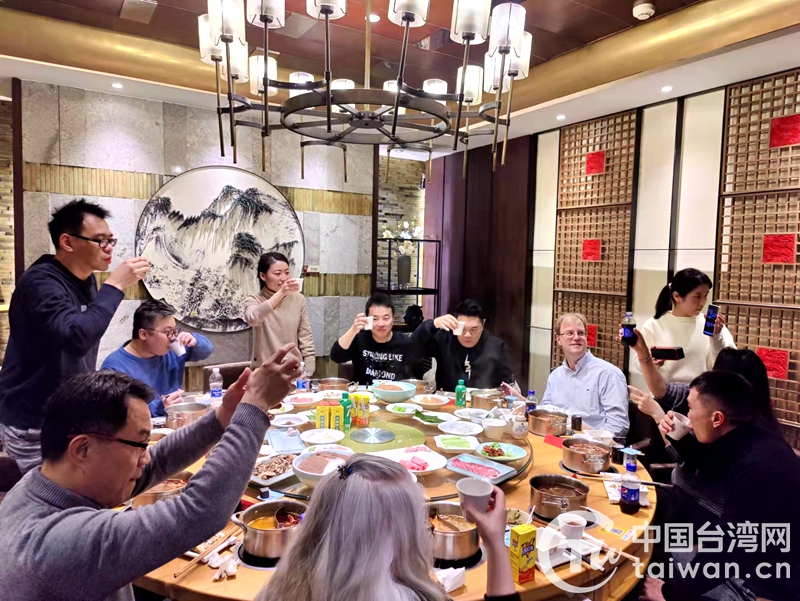 成渝臺三地臺青雲聚首 火鍋圍爐迎新春