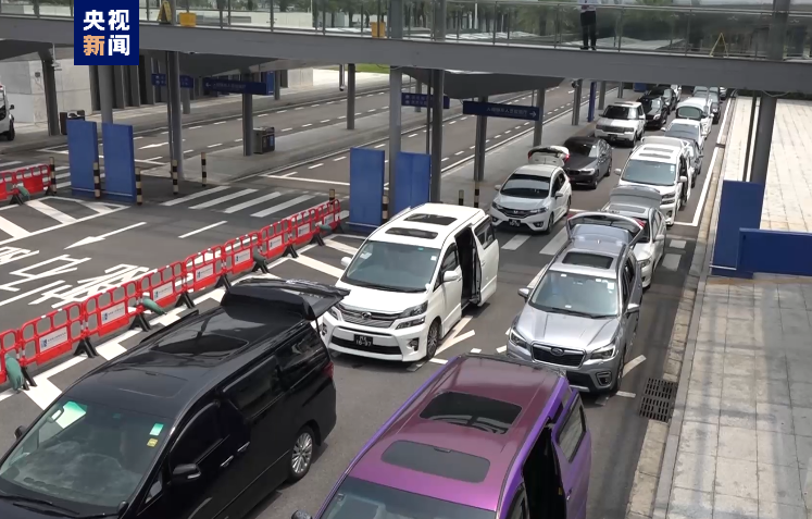 單日8300輛次 港珠澳大橋珠海公路口岸今年第五次刷新車輛通行紀錄
