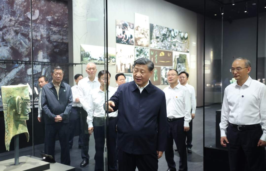 鑒往知來，跟著總書記學歷史 | 閃耀在三星堆的文明之光