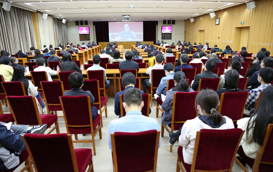 中央臺辦召開黨員幹部大會傳達學習黨的二十大精神