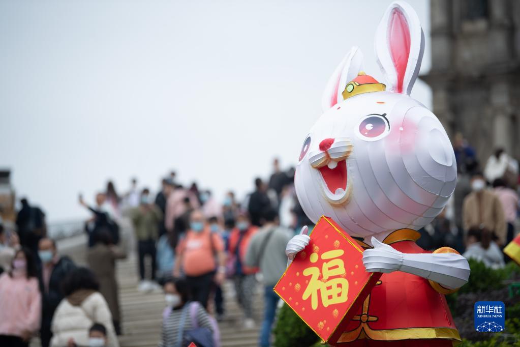 兔年春節澳門旅遊交出亮麗成績單
