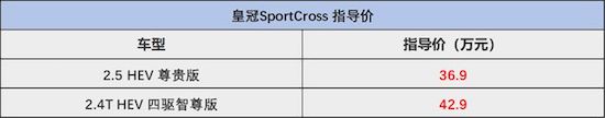 豐田皇冠SportCross正式上市_fororder_image002