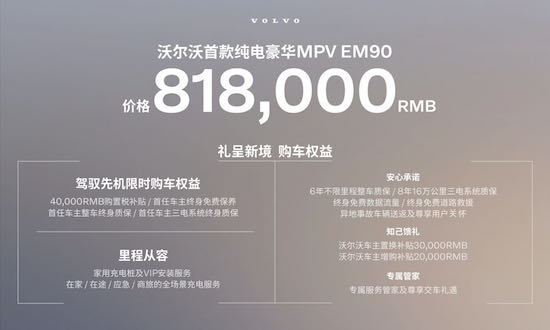 開啟豪華MPV新時代 沃爾沃首款純電豪華MPV EM90全球首發_fororder_image002