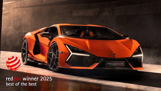 蘭博基尼汽車全係混動車型閃耀2025紅點設計獎 位置：資訊_fororder_【4】蘭博基尼汽車全係混動車型閃耀2025紅點設計獎257