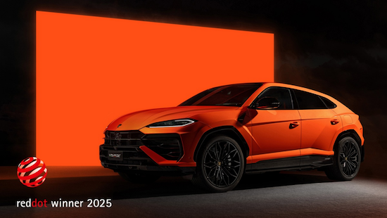 蘭博基尼汽車全係混動車型閃耀2025紅點設計獎 位置：資訊_fororder_【4】蘭博基尼汽車全係混動車型閃耀2025紅點設計獎261