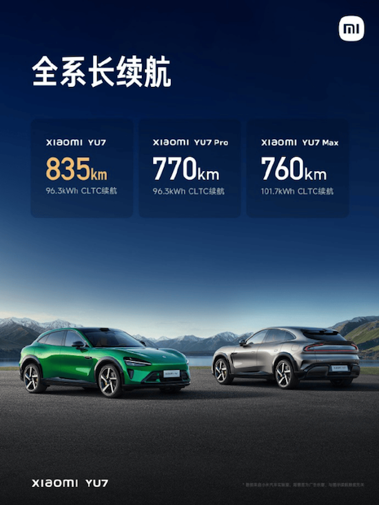 小米首款SUV-YU7正式亮相 25.35萬元起售 位置：資訊_fororder_【4】小米首款SUV-YU7正式亮相 25.35萬元起售1517