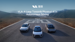 聽得懂 看得見 找得到 理想汽車發佈下一代自動駕駛架構MindVLA