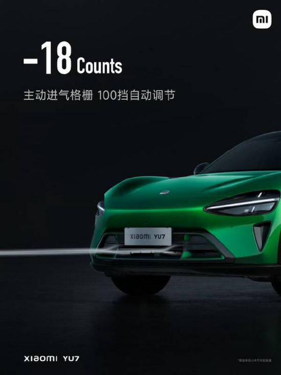 小米汽車正式發佈YU7數據 10組貫穿風道 40+組風阻優化 續航增加59公里 位置：資訊_fororder_【9】小米汽車正式發佈YU7數據 10組貫穿風道 40+組風阻優化 續航增加59公里75