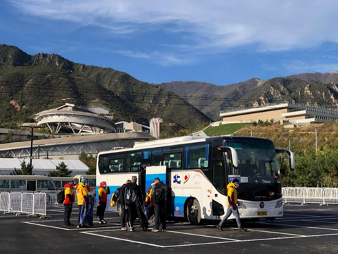 【汽車頻道 中首列表】北汽集團護航“相約北京”系列冬季體育賽事