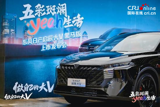 一鍵觸發五彩斑斕yeah生活 東風日産啟辰大V黑馬版上市_fororder_image003