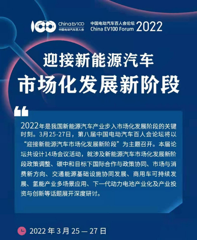 【中韓專題 邁向雙碳時代】2022中國電動汽車百人會論壇在北京開幕