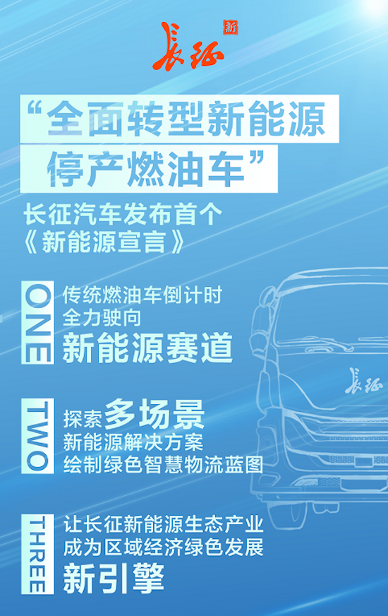 全面轉型新能源 長征汽車將停産燃油車_fororder_image001