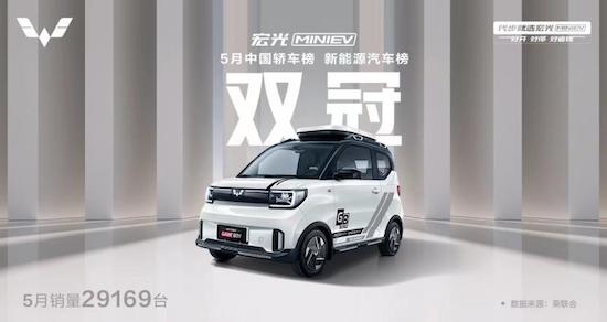 六度登頂全球銷量第一 宏光MINIEV連續21個月榮登中國新能源銷冠_fororder_image004