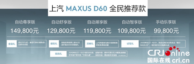 汽車頻道【供稿】【資訊】上汽MAXUS品牌之夜閃耀魔都，全民定制中型SUV D60全民推薦款發佈